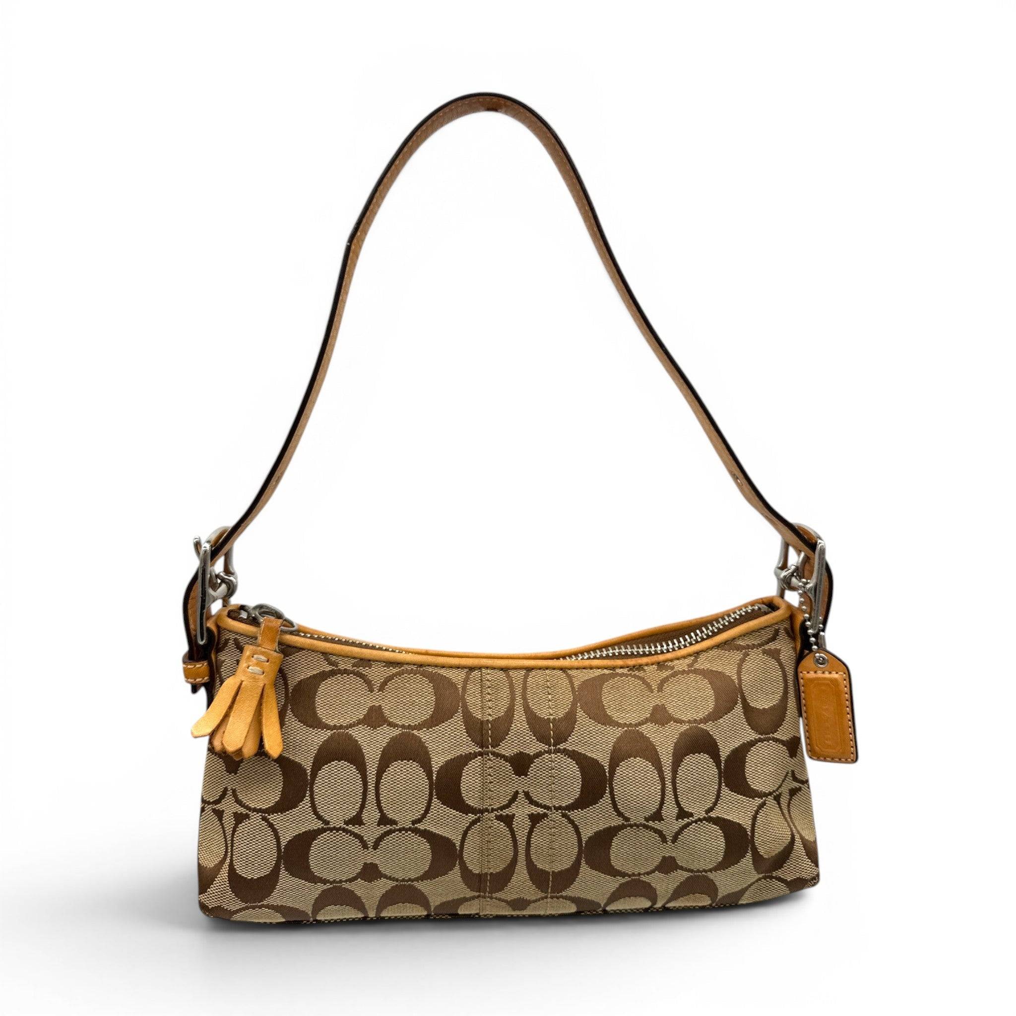 Vintage Coach 6371 Baguette Shoulder Bag