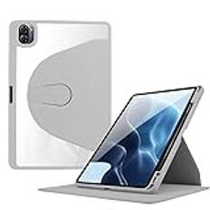 Tablettfodral Fodral kompatibelt med Xiaomi Mi Pad 6/6 Pro 2023 11,2 tum, 360° roterande stativ Smart Tablet Cover, Hard PC Back Shell Slim Case Hard Shell Folio Case Cover, Auto Sleep/Wake Tablet Fod