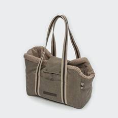 Hundetaske Lucca, Canvas Sand - M