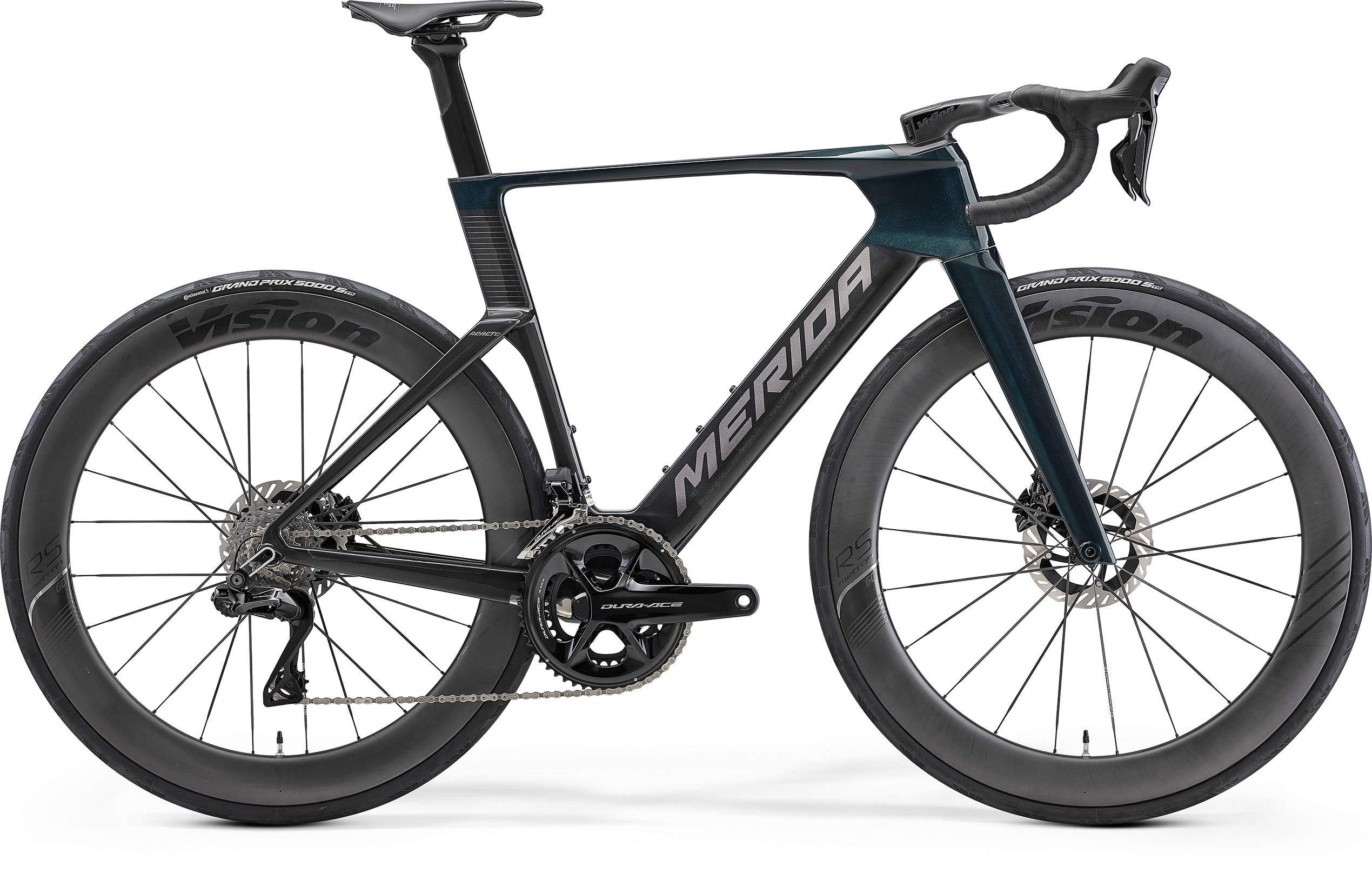 Merida Reacto Team | Landsväg Aero | Halo Green-Slate Grey