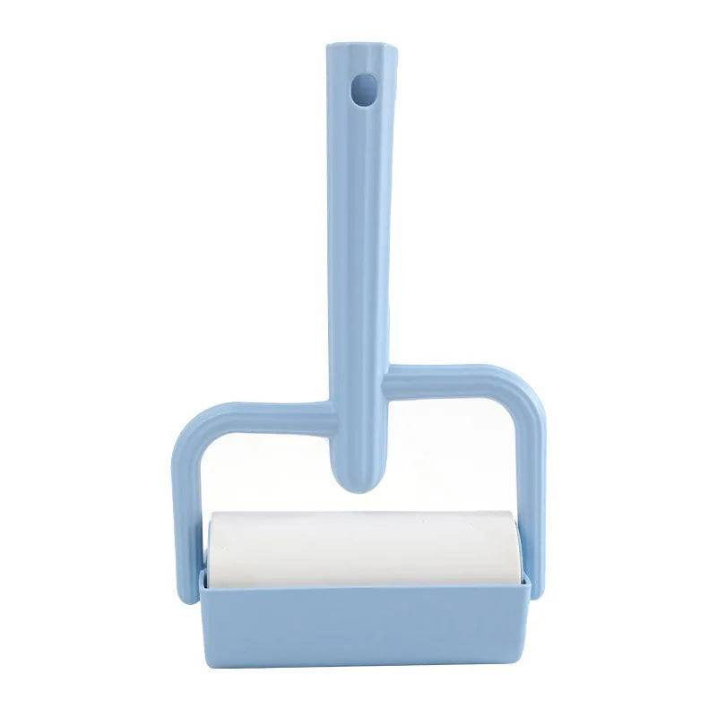 Self-Cleaning Pet Hair Remover - Dual-Sided Lint Roller - Blue