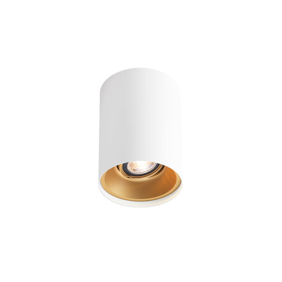 Solid loftlampe Wever & Ducré - Hvid/guld