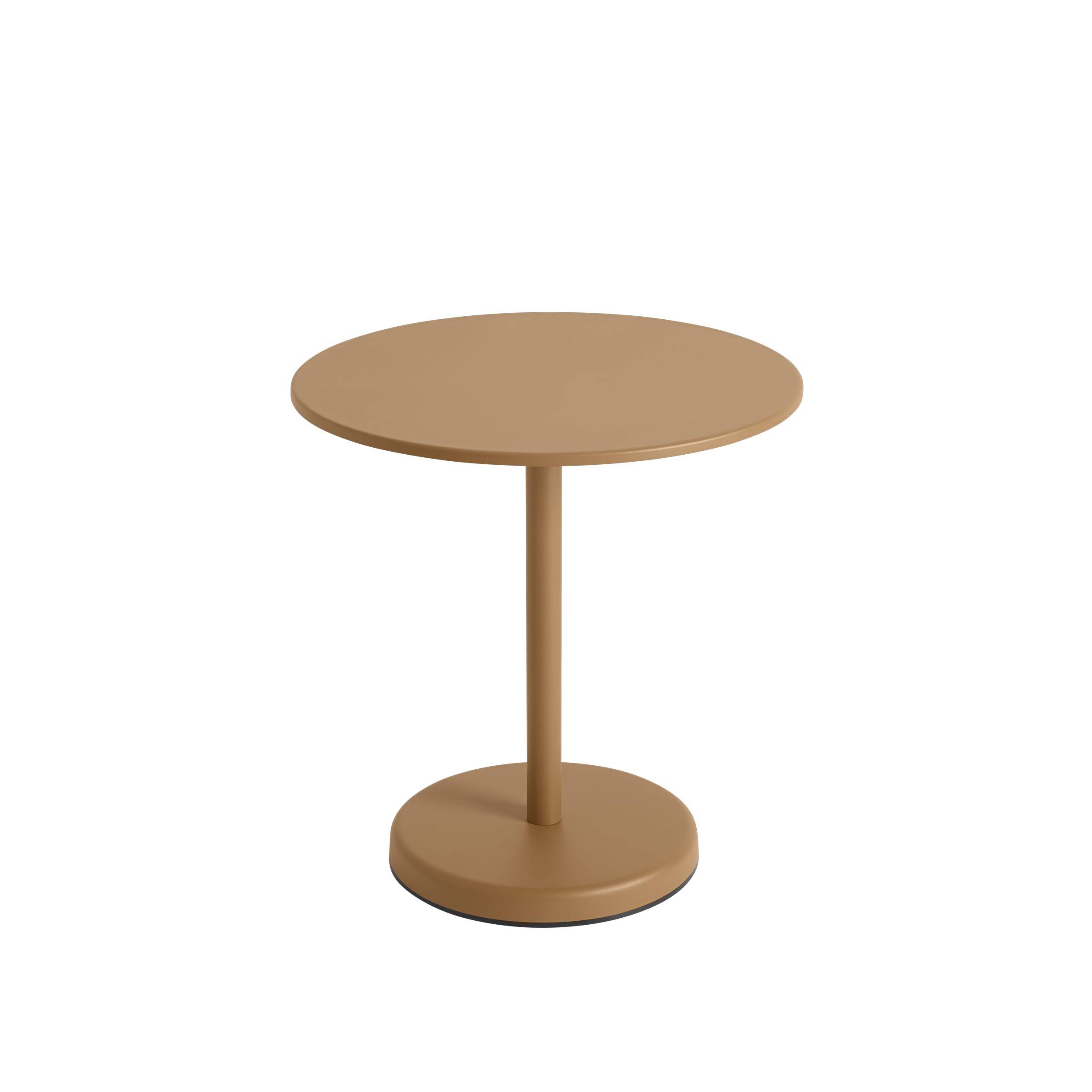 MUUTO - Linear Steel Udendørs Cafébord, Burnt Orange