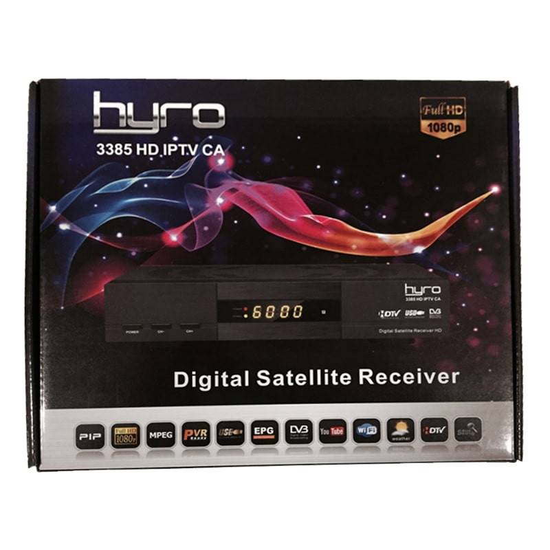 Hyro 3385 HD S2/S Wifi+CA Satellitmottagare