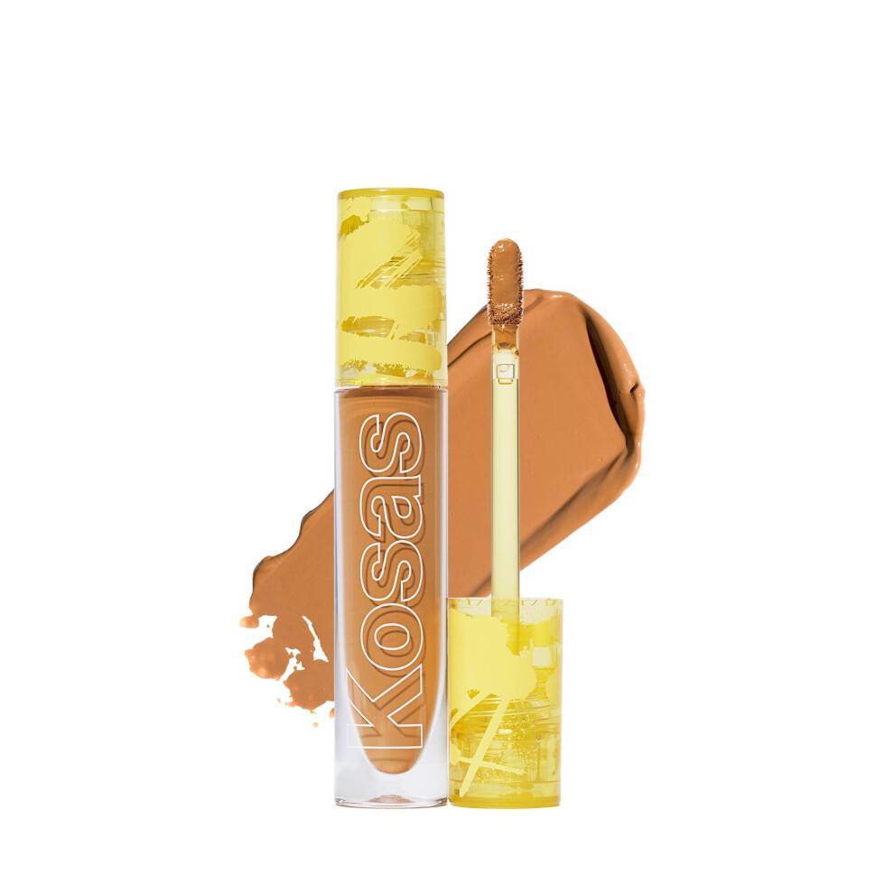 Kosas Revealer Concealer - Medium dkkende makeup med hyaluronsyre skjuler mrke rande under jnene Mrke pletter og pletter + lysner fugter Lang