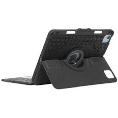 Targus VersaVu Keyboard Case till iPad Air 11-tum M2/M3, 11-tum A16, 10.9-tum (Gen.10), Air 10.9-tum (Gen.4/5), Pro 11-tum (Gen.1/2/3/4), roterande, pennhållare - Svart