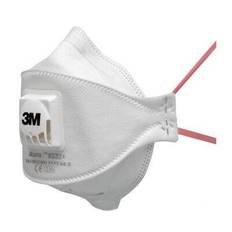 3M FFP3- Filtrerande Halvmask,  med ventil, 9332