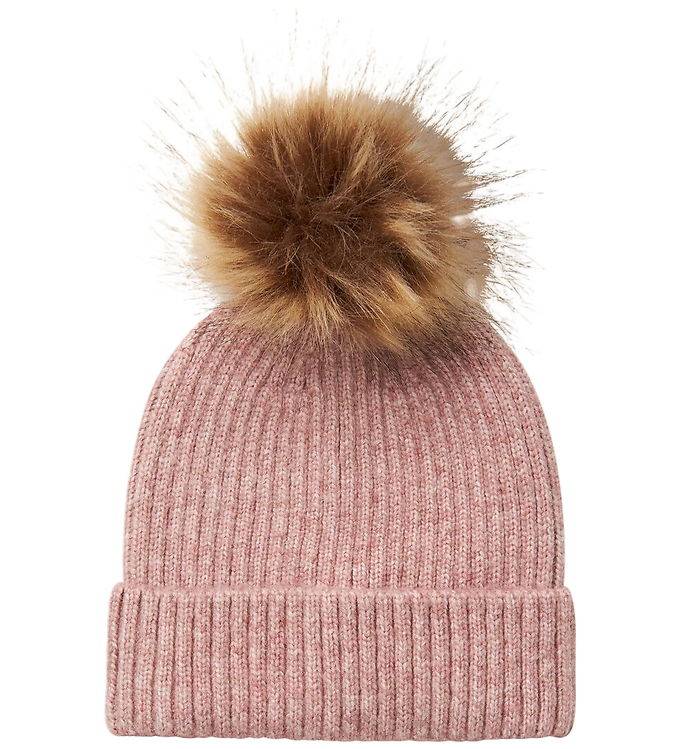 Name It Mössa - Stickad - NmnMora - Violet Ice - Name It - 47-49 cm - Mössa