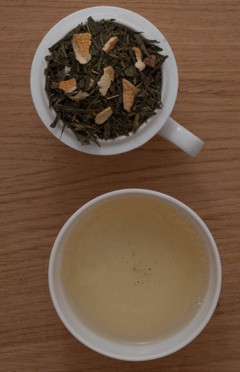 Carstensens Tehandel, Grøn Japansk Lime og Lemon 500 g..