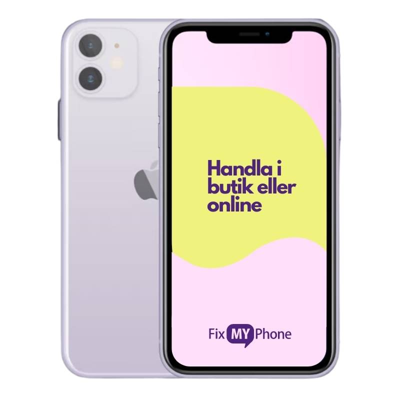 IPhone 11 Begagnad Lila 128 GB Premium
