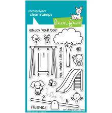 Lawn Fawn Clear Stamps 4X6 - Lets Play LF848