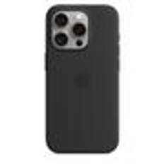 APPLE iPhone 15 Pro Silicone Case with MagSafe - Black ACCS