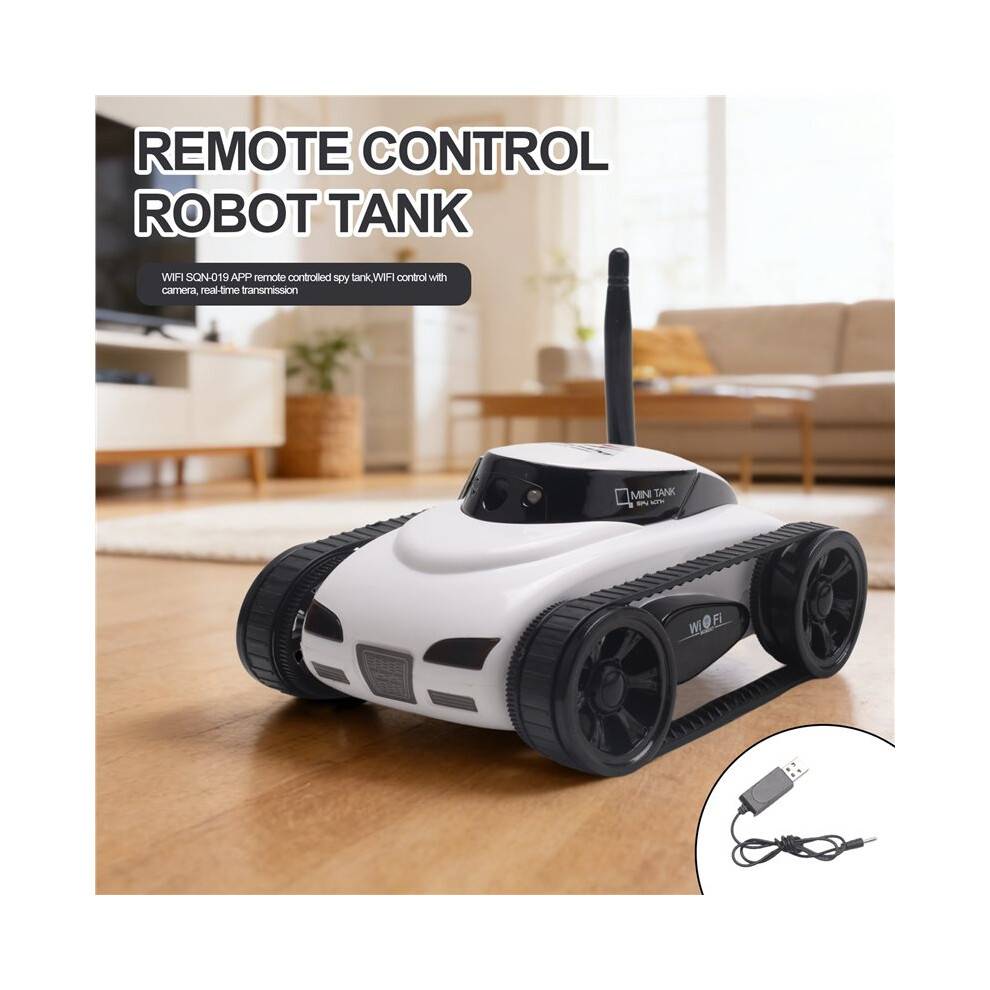 FPV WIFI RC Car Real Quality Camera Video Remote Control Robot Tank Intelligent APP Wireless Toy for Kids