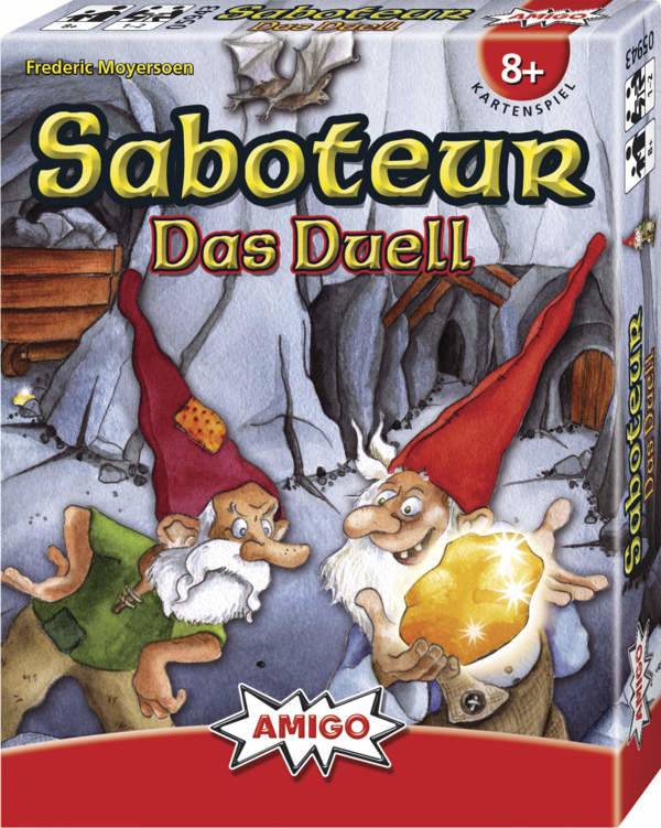 Amigo 05943 brætspil Saboteur - Das Duell 30 min. Kortspil Taktisk