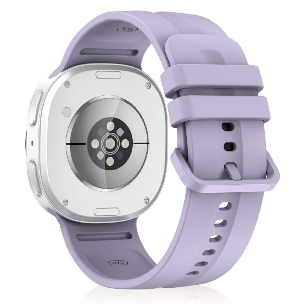 Samsung Galaxy Watch9/24 silikone urrem med hurtigmontering - Lys lilla