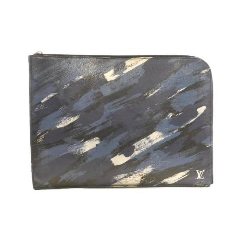 Louis Vuitton Vintage - Pre-owned Pochette Jour Coated Canvas Clutch Bag Vintage - Dam - ONE Size -
