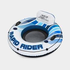 Badring Bestway Hydro Force Rapid Rider Tube, Ø1.22 meter, vit/blå + lagningslapp