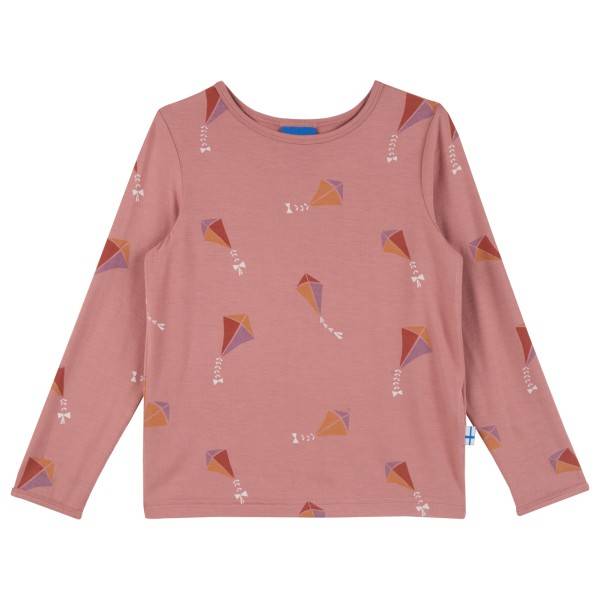 Finkid Kid's Juhannus Sun Longsleeve Barn Storlek 140/150 Färg rosa