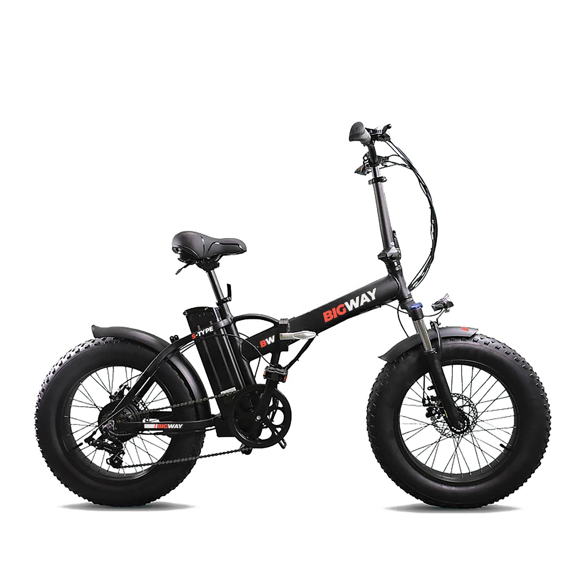 BIGWAY 20" FATBIKE ELCYKEL 250W 36V S-TYPE