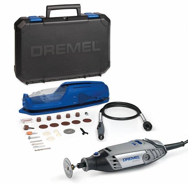 MULTISLIBESSÆT 3000-25 DREMEL 25 TILBEHØRSDELE 130W 10000-33000 OMDR./MIN..
