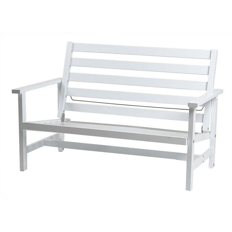 Fri Form, Sofa 2-personers aluminium hvid