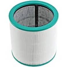 SPARES2GO 360° Hepa-Filter i Glas kompatibel med Dyson Pure Cool Link Tower Luftrenare