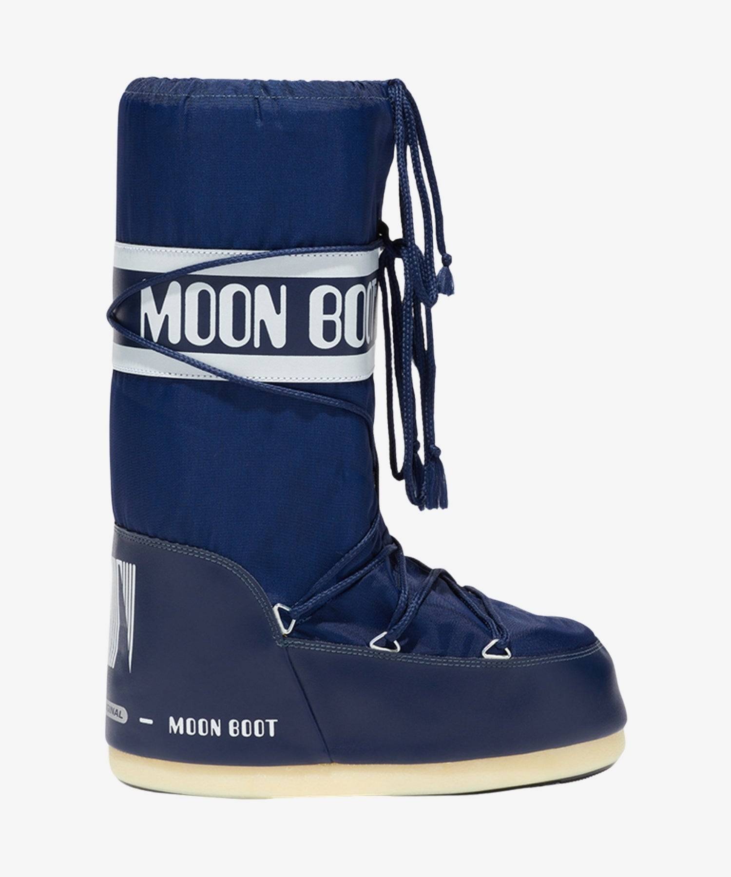 Klassisk Nylon Støvle - Navy - 23-26