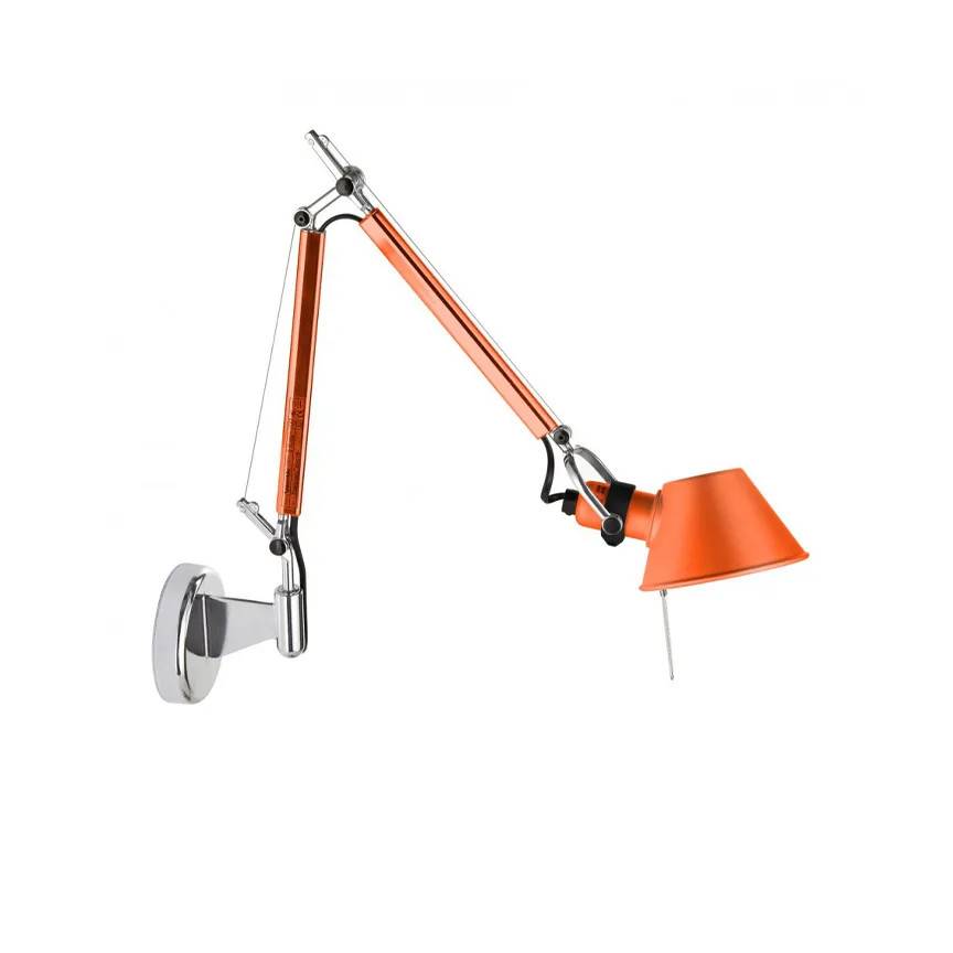 Artemide Tolomeo Micro vägglampa - Anodized orange