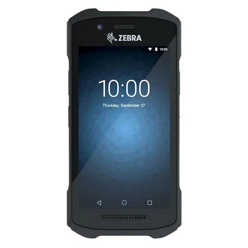 Datainläsning med ruggad handdator, 5,0", VoWiFi, NFC, GPS, Android 10, 3100 mAh, 13 MP kamera, Zebra TC21 (Med streckkodsläsare)