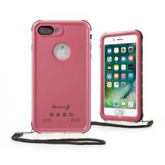 Redpepper vandtæt etui med strop til iPhone 7 Plus / 8 Plus - Hot Pink