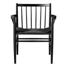 J81 Chair - Beech/Weave/Black/Black