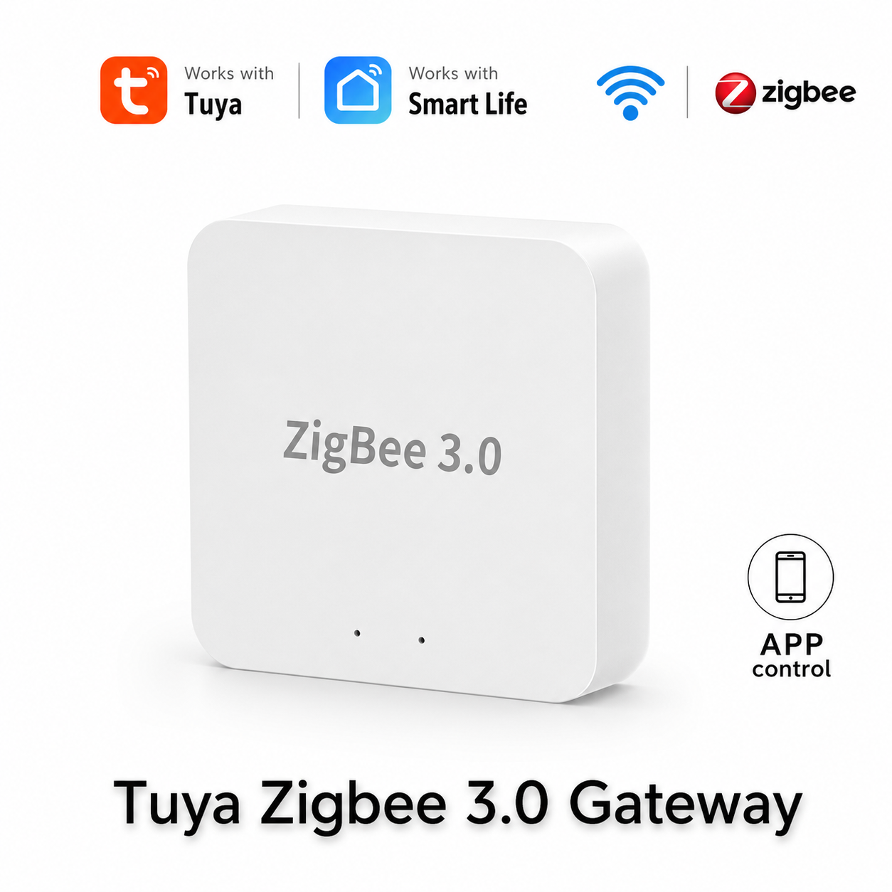 Tuya Zigbee 3.0 Gateway Hub Smart Home Wireless Bridge Smart Life APP Remote Control Automation Works with Alexa Google Home