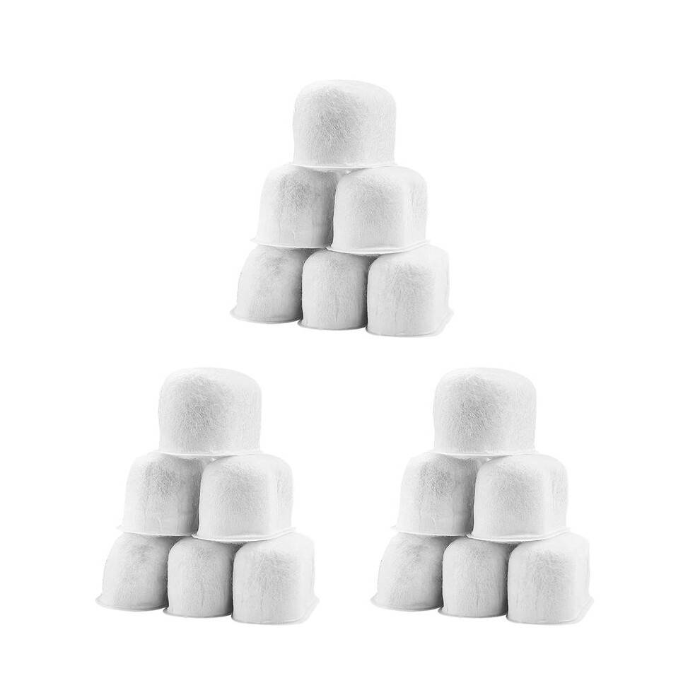 18 Pack Charcoal Filters Compatible for BWF100 Machines, Espresso Machine Water Filter Replacements