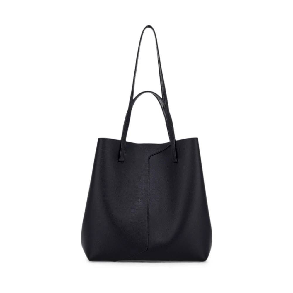 Emporio Armani Shopper Tote - Tasker - Dame - Sort - ONE SIZE - Læder