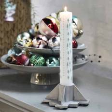 House Doctor Calendar Candle Shine Light Blue