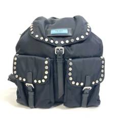 Prada Vintage, Pre-owned, Herre, Sort, ONE SIZE, Uld, Pre-owned Stof skuldertasker