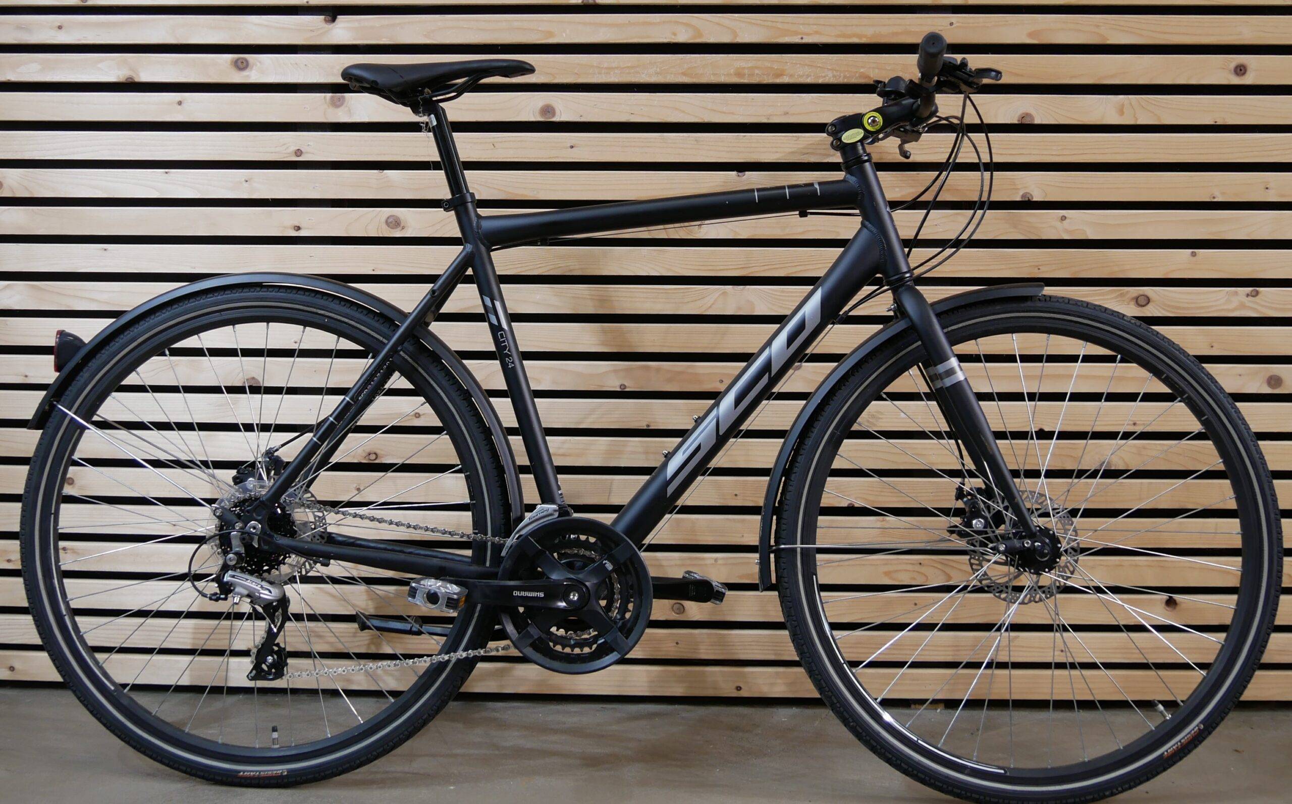 SCO City 24 57cm udv. 3×8 Sort (Brugt).