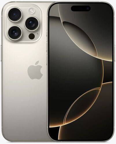 iPhone 16 Pro | 256 GB | Dual-SIM (2 x Nano-SIM) | Naturligt Titan
