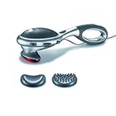 Beurer MG 70 infraröd massageapparat, knackmassage, för massage av rygg, nacke, armar, ben, två olika tillbehör, infraröd värmefunktion