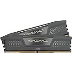 CORSAIR Vengeance DDR5 32GB (2x16GB) DDR5 6000MHz CL30 AMD Expo Intel XMP iCUE Kompatibler Computerspeicher - Grau (CMK32GX5M2B6000Z30)