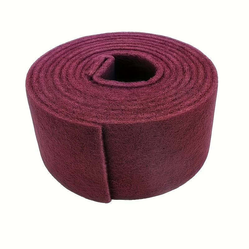 1 Roll Thickened Super Hard Sanded Magic Wand Household Cleaning Cloth Dishcloth Powerful Cleaning Brush Pot Suitable For Home Cleaning, Metal Stainless Steel Surface Polishing Repair