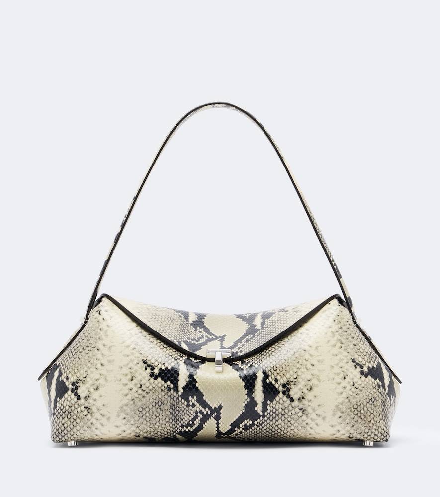 Toteme T-Lock Small leather shoulder bag