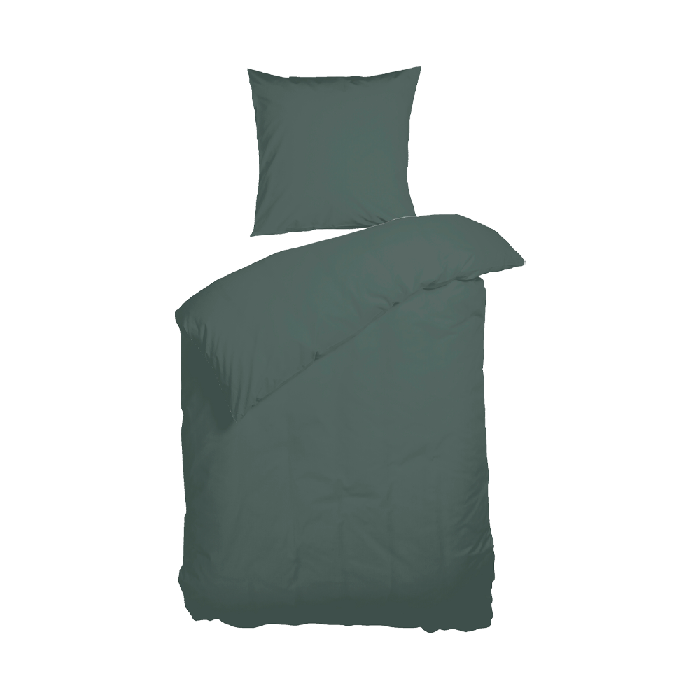 Nordisk tekstil KELLY Sengesæt - flere farver - 140x200 cm , Grøn