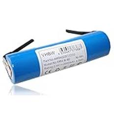 vhbw 1 x batteri ersätter SY9541 för elektriskt rivjärn (2000mAh, 2,4V, NiMH)