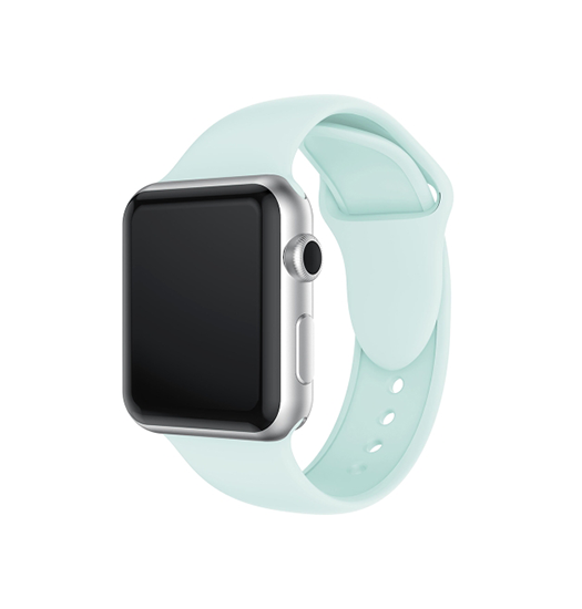 Apple Watch (42/44/SE/45/46/49mm) -  PRO+ Silikone Sportsrem - Turquoise