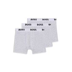 Kids' three-pack of boxer shorts in stretch cotton