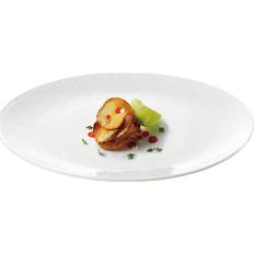 Relief frokosttallerken - hvid (Ø: 22 cm) (På lager i varehus)