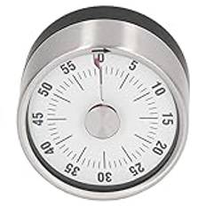 Magnetisk Timer, Rostfritt Stål Magnetisk Timer Kökstimer för Matlagning Kökstimer Magnetisk Inbyggd 70db Alert för Köksstyrning (white)