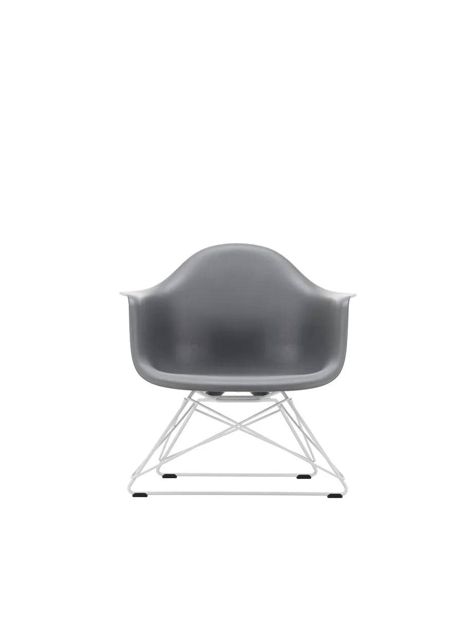 Eames Plastic Armchair LAR, hvidlakeret fra Vitra Granite grey - Jacobsen Plus