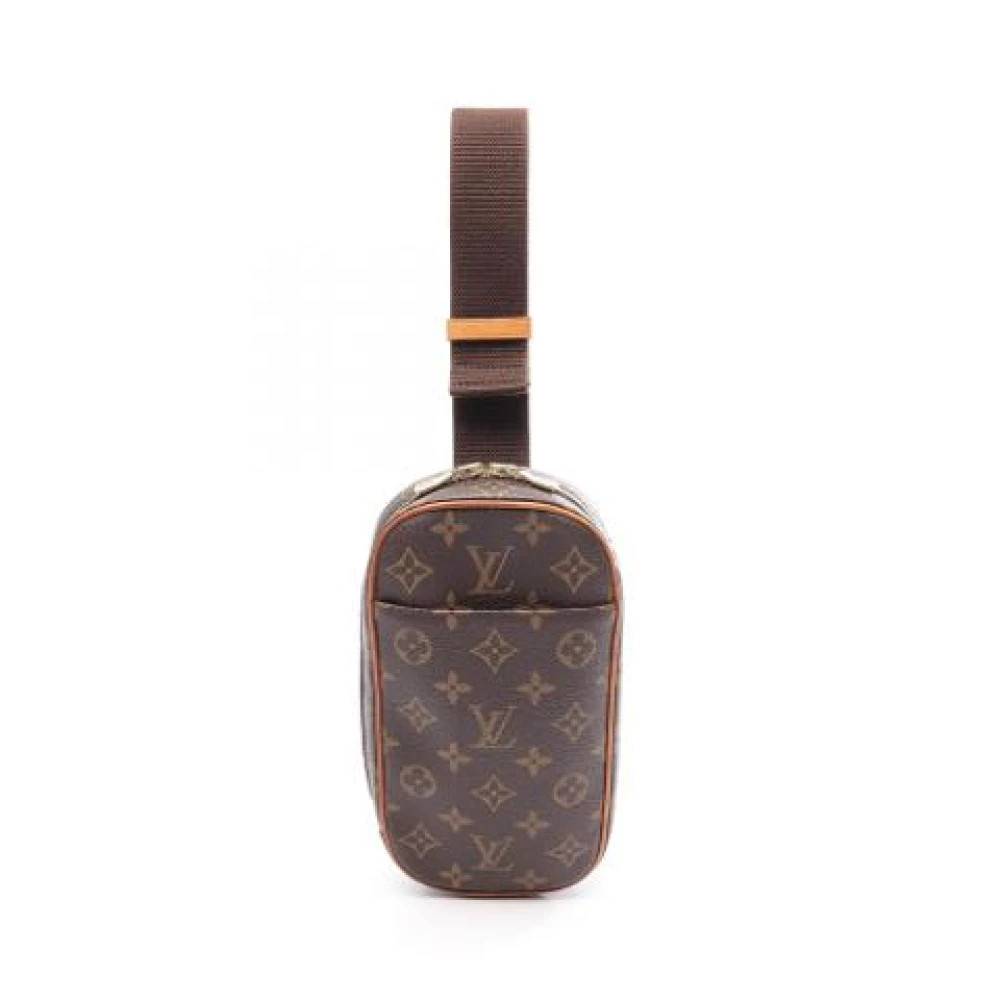 Louis Vuitton Vintage Pre-owned Vintage Canvas Fanny Pack - Vintage - Dame - Brun - ONE SIZE - Læder